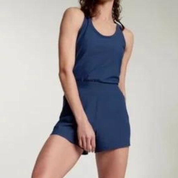 NWT CALIA Women's Run Racerback Romper - Picture 1 of 5